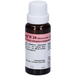 RECKEWEG R34 GOCCE 22 ML  - 6