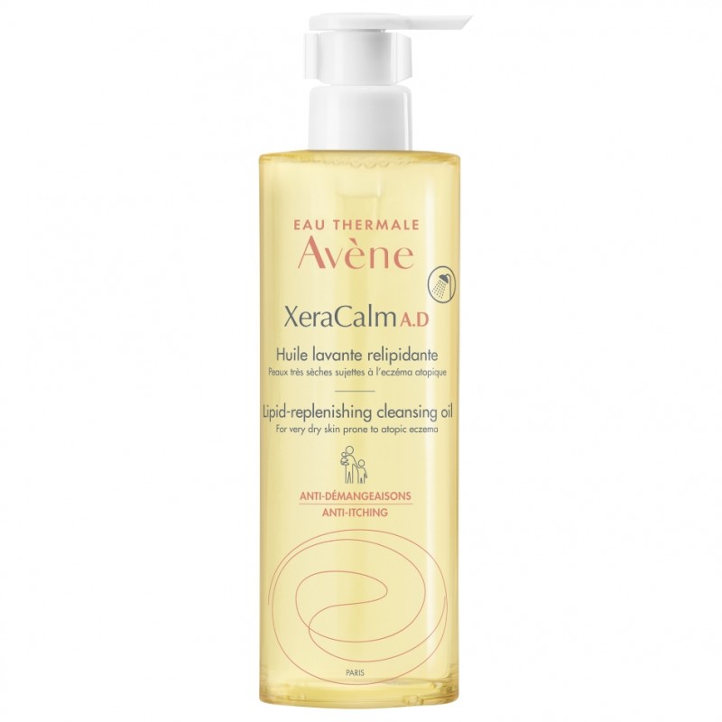 Avène Xeracalm A.D Olio Detergente Pelle Secca con Prurito 400 ml - Trattamenti per dermatite e pelle sensibile - 986899387 -...