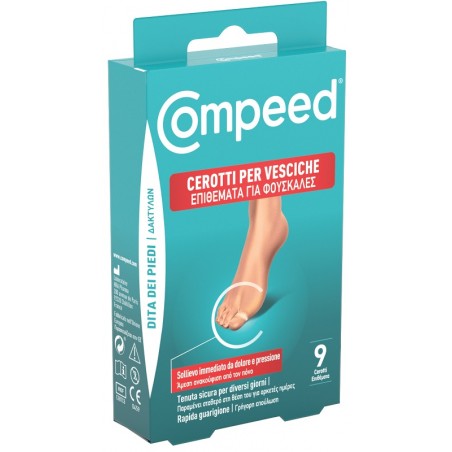 Perrigo Italia Compeed Cerotto Vesciche Dita Dei Piedi 9 Pezzi Carton Perrigo Italia - 1