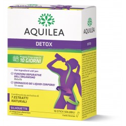 Uriach Italy Aquilea Detox 10 Stick Da 15 Ml - Integratori drenanti e pancia piatta - 983534847 - Uriach Italy - € 13,89