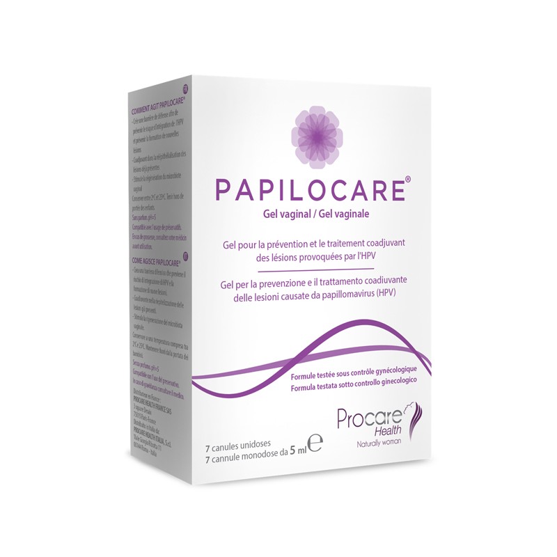 Procare Health Iberia S. L. Papilocare Gel Vaginale 7 Cannule Monodose X 5 Ml Procare Health Iberia S. L. - 1