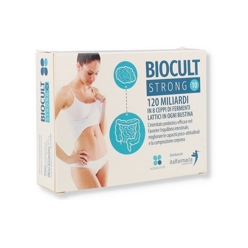 Homeosyn Italia Biocult Strong 10 Bustine Da 3 G Homeosyn Italia - 1