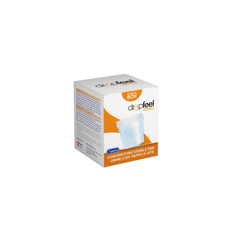 Difar Distribuzione Contenitore Urina Dropfeel Pharma Sterile Con Tappo A Vite Monouso 120 Ml Difar Distribuzione - 1