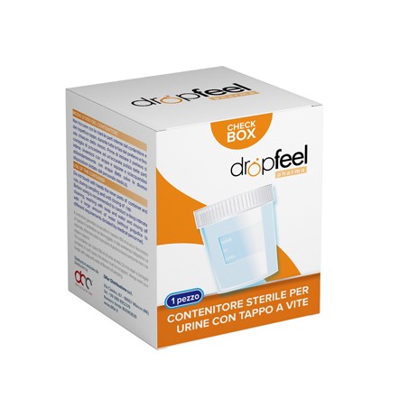 Difar Distribuzione Contenitore Urina Dropfeel Pharma Sterile Con Tappo A Vite Monouso 120 Ml Difar Distribuzione - 1