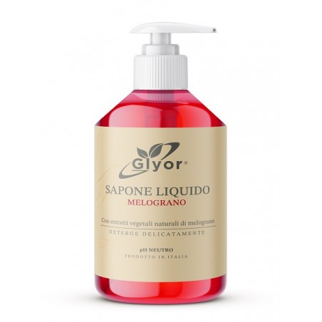 Ulysses Glyor Sapone Mani Viso Melograno 500 Ml - Bagnoschiuma e detergenti per il corpo - 987298130 - Ulysses - € 5,90