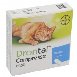 DRONTAL*2 cpr 230 mg + 20 mg gatti  - 1