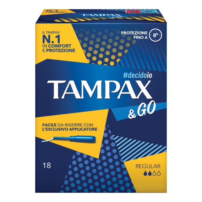 Fater Tampax &go Regular 18 Pezzi Fater - 1