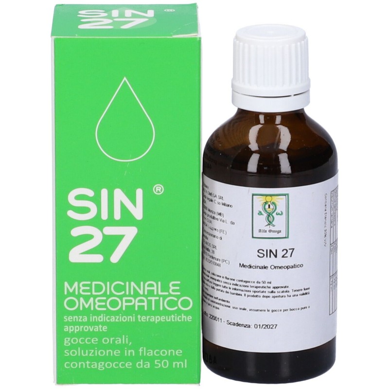 SIN 27 GOCCE 50 ML  - 1