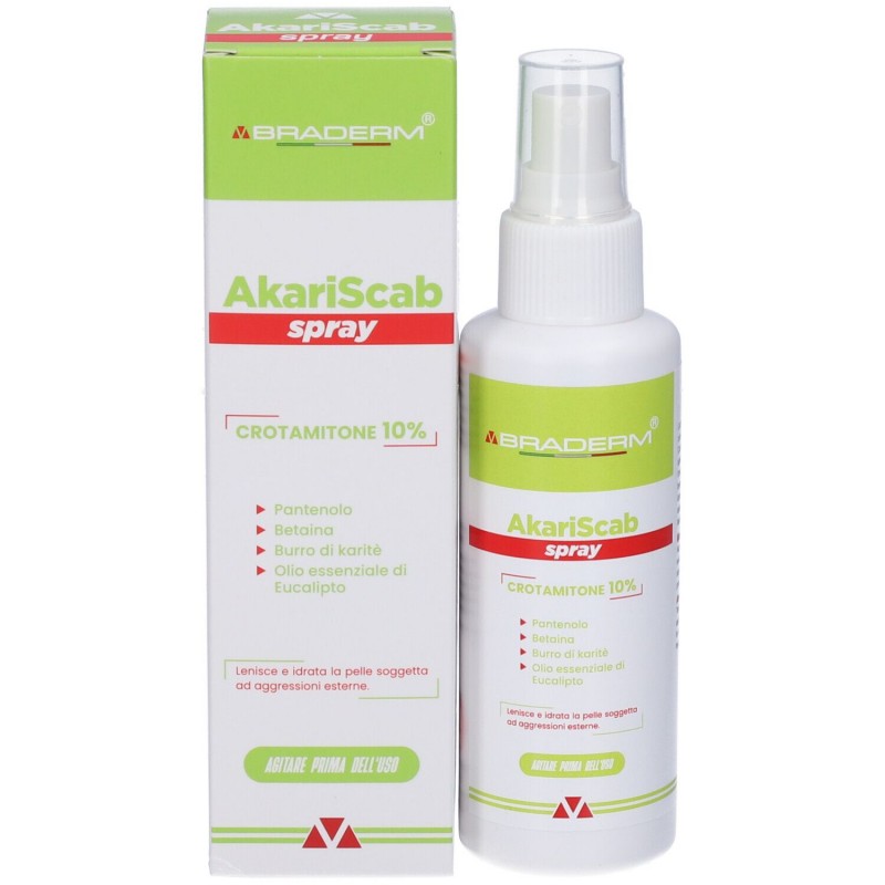 Akariscab Spray 100 Ml Braderm Braderm - 1