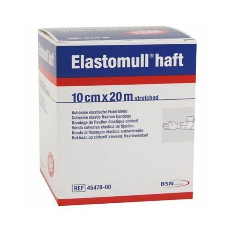 Essity Italy Benda Elastica Autoadesiva Per Fissaggio Medicazioni Elastomull Haft Lf Altezza 10 Cm Lunghezza 20 M Essity Italy -