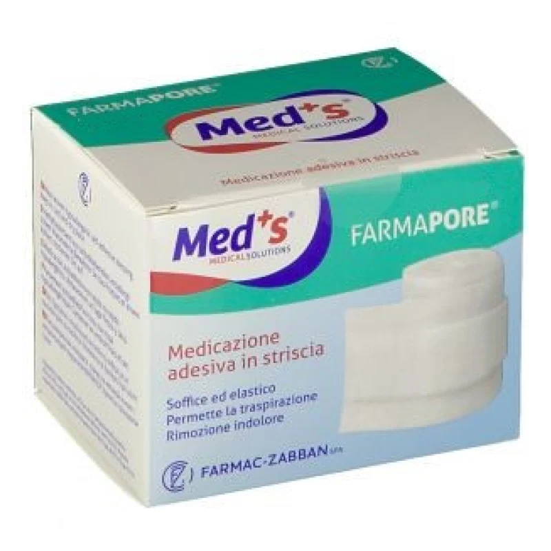 Meds Pore Medicazione Adesiva 1mx4cm - Medicazioni - 931988339 - Farmac-Zabban - € 3,41