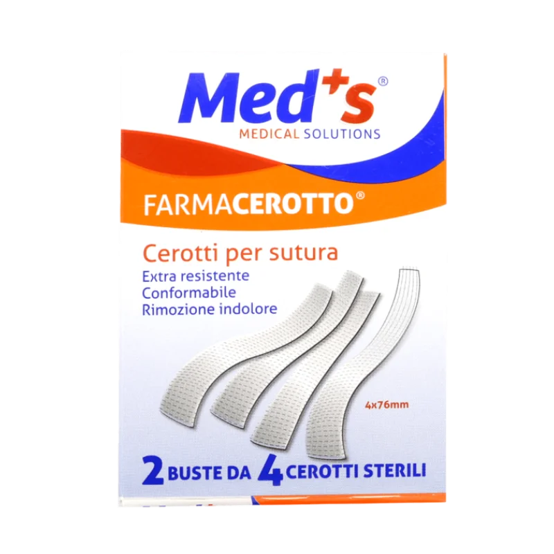 Farmac-zabban Cerotto Meds Per Sutura 4x76 Mm 8 Pezzi Farmac-Zabban - 1