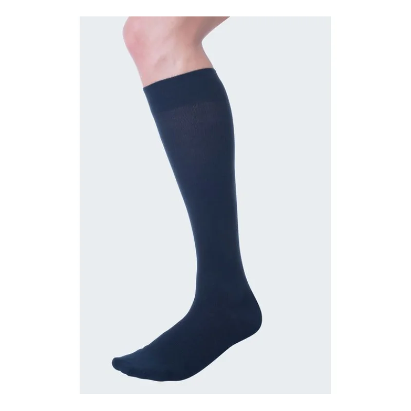 Medi Italia Gambaletto Uomo Cotton Med 18 Mm Hg Black 2 Medi Italia - 1