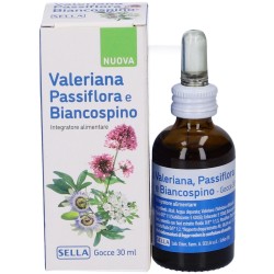 Sella Valeriana Passiflora E Biancospino Gocce 30 Ml Sella - 1