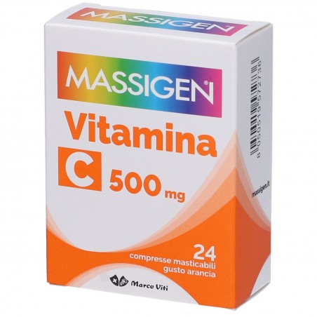 Marco Viti Farmaceutici Dailyvit+ C Viti 500 Mg 24 Compresse Masticabili Massigen - 1