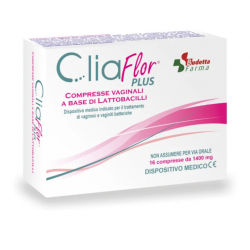 Cliaflor Plus 16 Compresse Vaginali Budetta Farma - 1