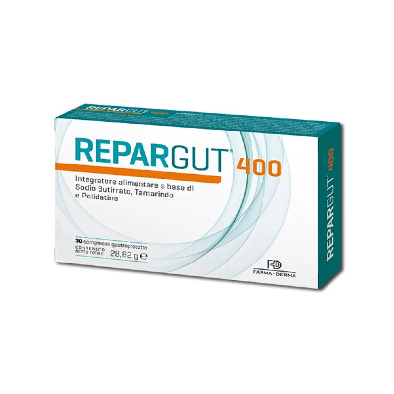 Repargut 400 30 Compresse Farma-derma - 1