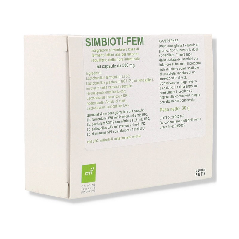 Simbioti Fem 60 Capsule Oti - 1