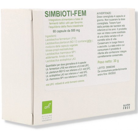 Simbioti Fem 60 Capsule Oti - 1