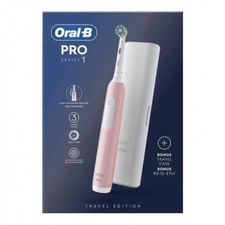 Oral-B Pro Series 1 Spazzolino Elettrico Rosa + 1 Testina Di Ricambio Oral-B - 1