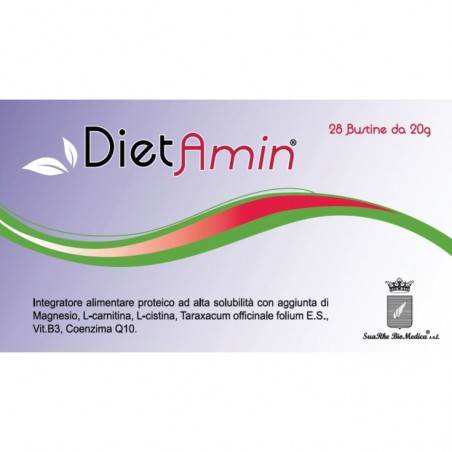 Dietamin Bustine Cioccolato 28 Bustine Da 20 G - IMPORT-PF - 923020604 - Suarhe Biomedica - € 65,41