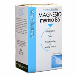 Piemme Pharmatech Italia Magnesio Marino B6 40 Capsule - Integratori multivitaminici - 910625021 - Piemme Pharmatech Italia -...