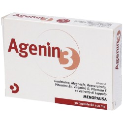 Agenin 3 30 Capsule 550 Mg - Integratori per ciclo mestruale e menopausa - 970377469 - Difass International - € 25,04