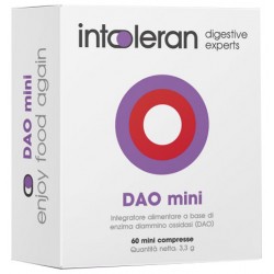 Intoleran Dao Mini 60 Mini Compresse - Integratori per apparato digerente - 984330353 - Intoleran - € 27,53