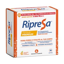 Ripresa Premium Integratore Magnesio Potassio Forte 36 Bustine - Integratori di magnesio e potassio - 927571327 - Chemist's R...