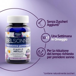 Belsonno Melatonina Gommosa al Mirtillo per Dormire 37 Gommose Perfetti Van Melle Italia - 4