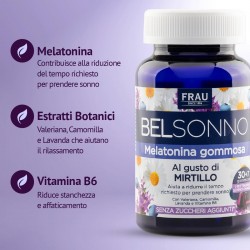 Belsonno Melatonina Gommosa al Mirtillo per Dormire 37 Gommose Perfetti Van Melle Italia - 5