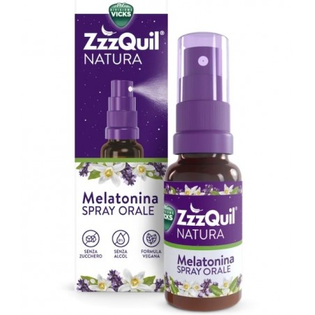 ZzzQuil Natura Integratore Alimentare Melatonina Spray 30 ml - Integratori per dormire - 988160471 - ZzzQuil Natura - € 11,90