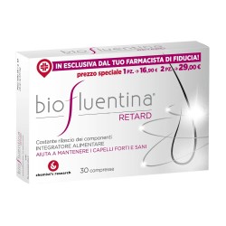 Biofluentina Retard Integratore Capelli Forti E Sani 30 Compresse Chemist's Research - 4