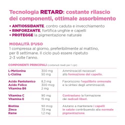 Biofluentina Retard Integratore Capelli Forti E Sani 30 Compresse Chemist's Research - 3