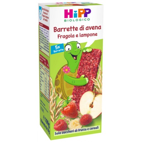 Hipp Italia Hipp Barretta Avena Fragola Lampone 5 Pezzi Da 20 G Hipp - 1