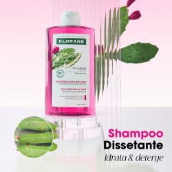 Klorane Shampoo Idratante Illuminante Fico D’India 400 Ml - Shampoo per capelli secchi e sfibrati - 987964691 - Klorane - € 1...