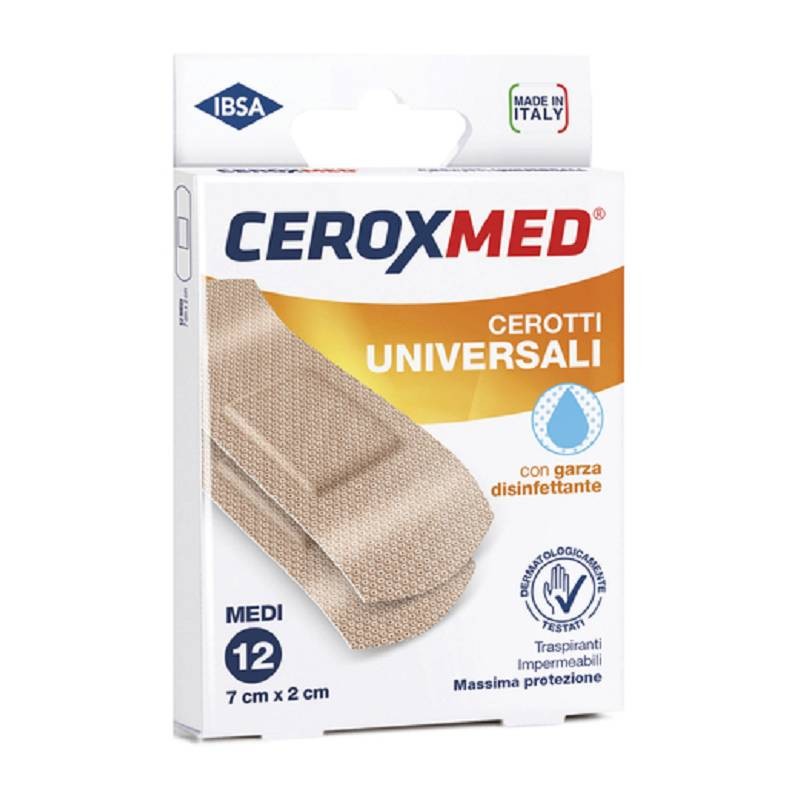 Cerotti Universali Ceroxmed Medi 12 Pezzi Nova Argentia Ind. Farm - 1