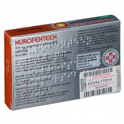 Nurofenteen Ibuprofene 200 Mg Compresse Orodispersibili Menta Nurofen - 4