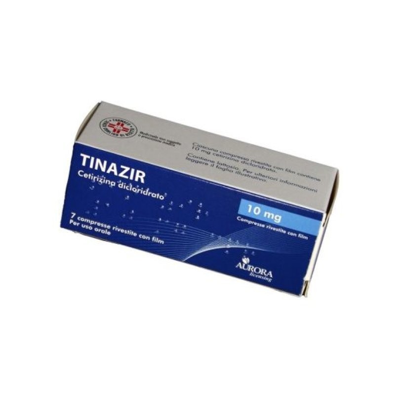 Aurora Licensing Tinazir 10 Mg Compresse Rivestite Con Film Aurora Licensing - 1