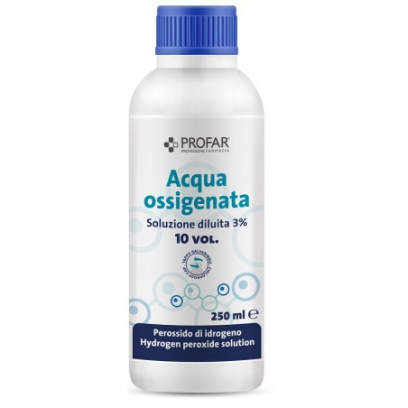 Federfarma. Co Profar Acqua Ossigenata Soluzione Diluita 3% 10 Volumi 250 Ml Federfarma. Co - 1