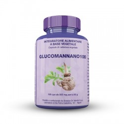 Biosalus Di Vatrella A. Glucomannano100 100 Capsule 50 Grammi - Integratori per dimagrire ed accelerare metabolismo - 9340379...