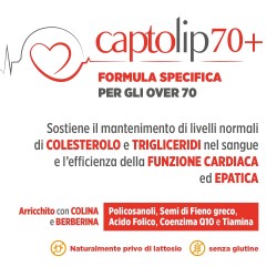 Captolip 70+ Integratore per il Colesterolo 24 Compresse Chemist's Research - 3