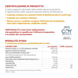 Captolip Mantenimento Del Livello Di Colesterolo 24 Compresse Chemist's Research - 4