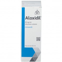 Aloxidil 20 Mg/ml Monoxidil per la Caduta dei Capelli Soluzione Cutanea 60 Ml Aloxidil - 2