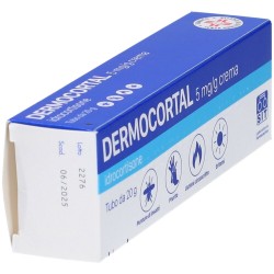 Dermocortal Crema con Idrocortisone Punture Insetti Prurito Ustioni 30 g Sit Laboratorio Farmac. - 2