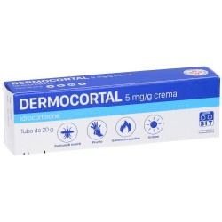 Dermocortal Crema con Idrocortisone Punture Insetti Prurito Ustioni 30 g Sit Laboratorio Farmac. - 6