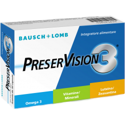 PreserVision 3 Integratore Occhi Vitamine e Omega-3 30 Capsule - Integratori per occhi e vista - 938121833 - Bausch & Lomb-io...