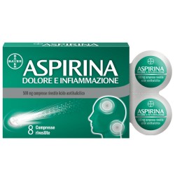 Aspirina 500 mg Dolore e Infiammazione 8 Compresse Aspirina - 2