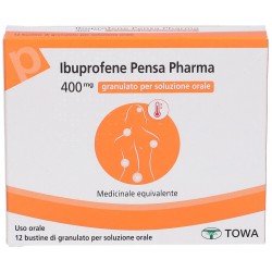 Ibuprofene Pensa Pharma Trattamento Dolore e Febbre 400 mg 12 Bustine Pensa Pharma - 5