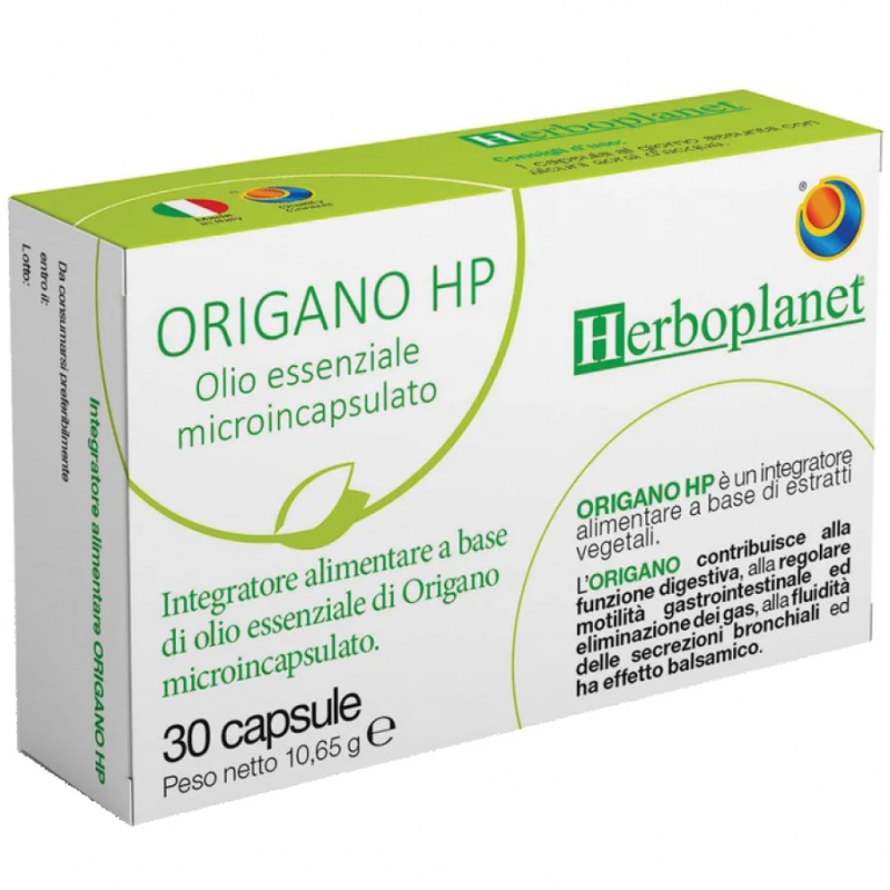 Herboplanet Origano HP Olio Essenziale Microincapsulato 30 Capsule Herboplanet - 1